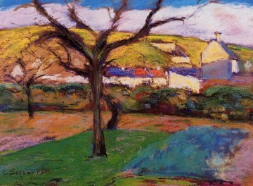 Landschaft auf der Ebene Werke - Landschaft 1 Camille Pissarro
